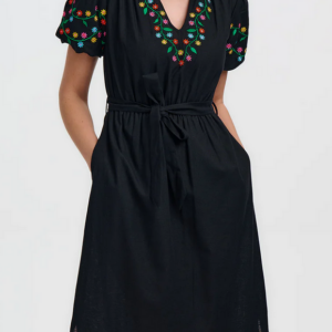 Screenshot 2026-04-22 at 20-38-37 Lainey Midi Dress - Black Floral Vine – Sugarhill Brighton