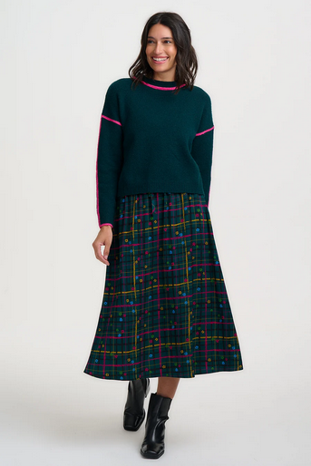 Screenshot 2026-09-18 at 20-53-22 Teal Check Midi Skirt - Melody – Sugarhill Brighton