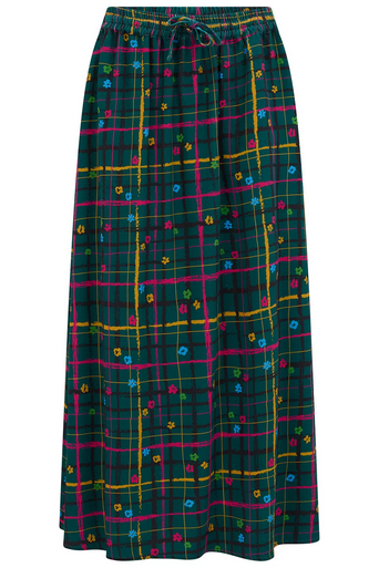 Screenshot 2026-09-18 at 20-53-31 Teal Check Midi Skirt - Melody – Sugarhill Brighton