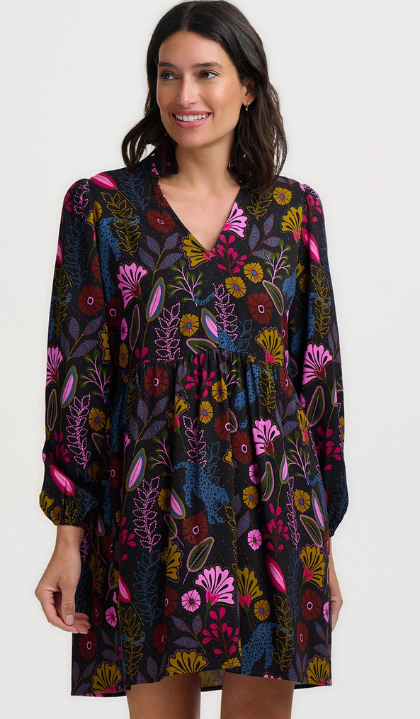 Screenshot 2026-09-19 at 12-02-50 Black Jungle Print Short Smock Dress - Indie – Sugarhill Brighton