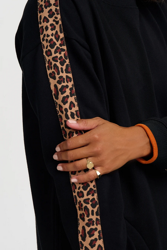 Screenshot 2026-09-19 at 13-31-20 Black Leopard Trim Short Sweatshirt Dress - Marta – Sugarhill Brighton